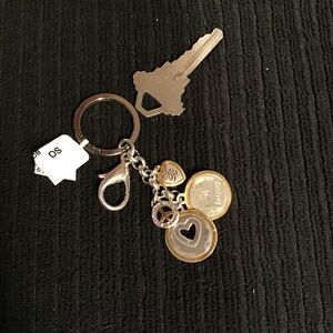 Brighton two toned handbag charm/keyfob